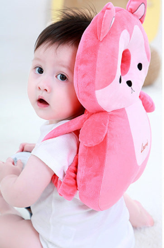 Baby Head Protector Backpack - Anti-Fall Pillow for Walking & Crawling (6-24 Months)